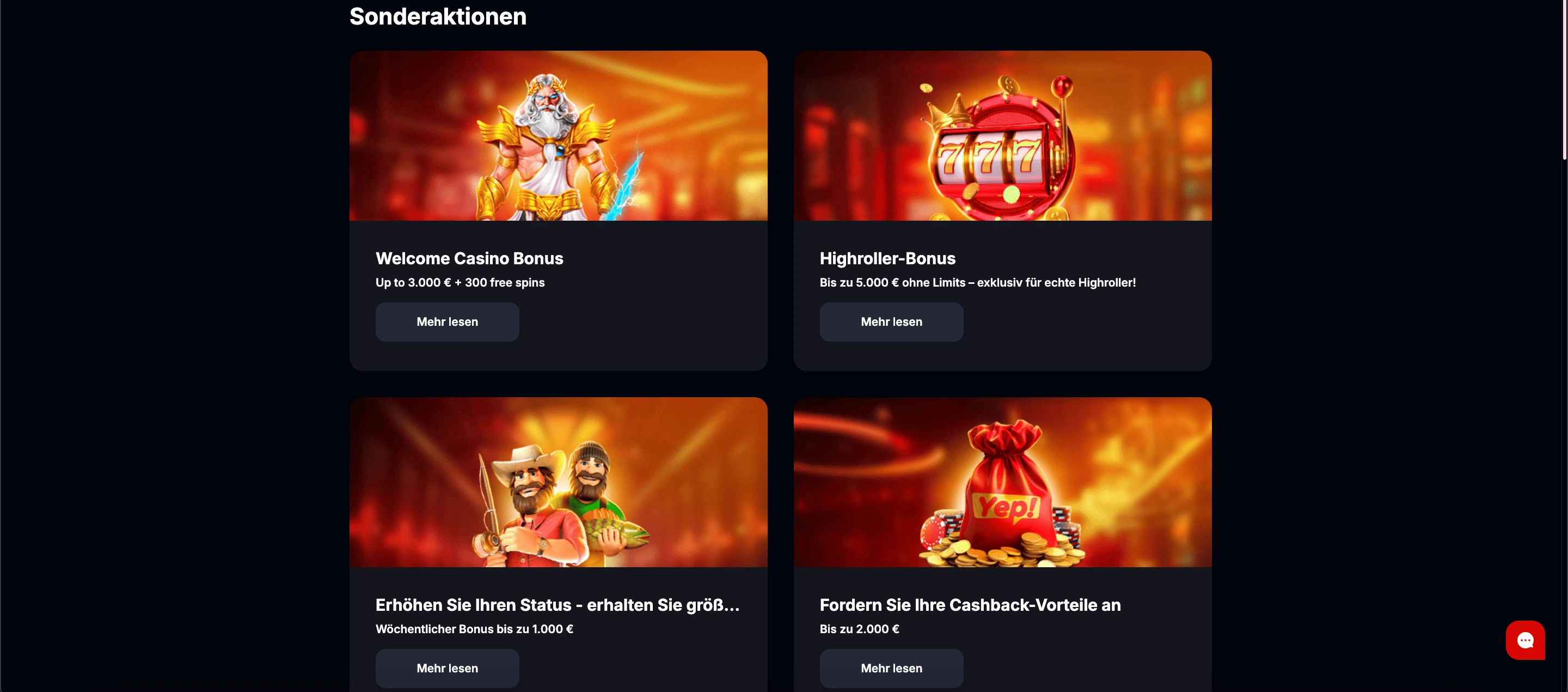 Willkommenskultur par excellence &ndash; Das Yep Casino Bonus-Universum